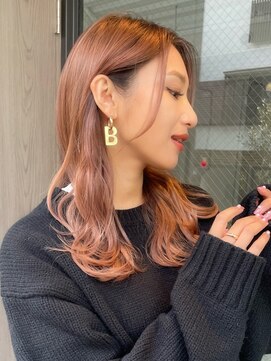 ログ キンシチョウ(L.O.G KINSHICHO) ミルクティーピンクベージュ