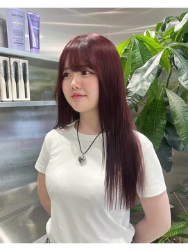 ゼスト 八王子店(ZEST) ワインレッド/暖色カラー【佐々木麻衣】