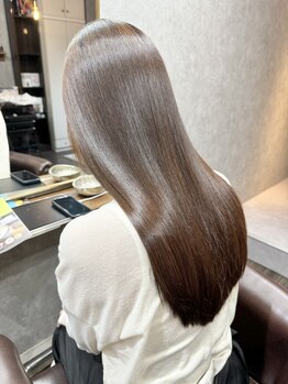 リズヘアー(LIZU HAIR)の写真/【呉　髪質改善】《施術を繰り返すほど髪のダメージを補修》自分史上最高の美しい髪へ―。