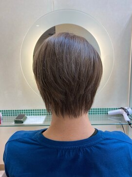 松本平太郎美容室 土浦パートワン(PART1) マッシュミルクティーカラー×20代30代×土浦