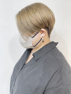 モリオ フロム ロンドン 成増店 【morio成増/一戸】刈り上げハンサムショート