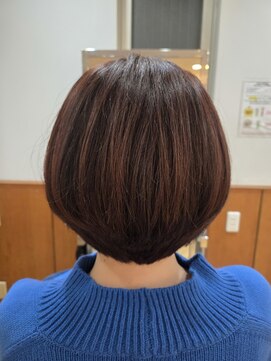 松本平太郎美容室 立川店 【立川 ショートボブ レッドベリージュ 20代30代40代50代60代】