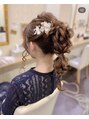 セットサロン ルシア(set salon Lucia) 編みおろしポニー