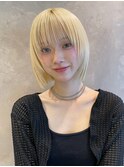 ホワイトカラートリプルカラー ブロンドカラーハイトーンM7.5.4