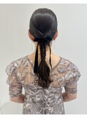 タイト編み下ろしアレンジ