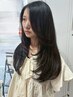 前髪のうねり解消【ポイント縮毛矯正】+カット＋トリートメント☆上大岡