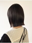 【松戸　松田】切りっぱなしボブ　黒髪　夏
