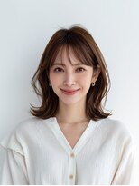 e.m.a プレミアムビューティーサロン 栄駅店(e.m.a PREMIUM BEAUTY SALON)&nbsp;レイヤーカット/イメチェン/外ハネボブ/美髪/ワイドバング/髪型