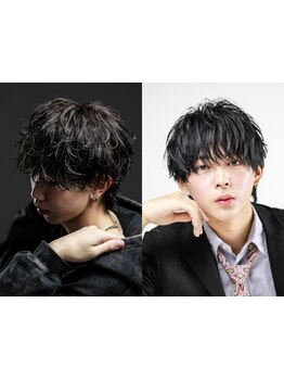 メンズカット、メンズパーマで、なりたい姿を実現！再現性の高いスタイルを提案！魅力を最大限に引き出す＊
