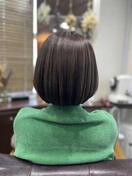 ルアン(Luan) ボブ×縮毛矯正