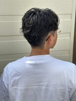 スウェル 船橋店(Swell)&nbsp;MEN’S HAIR/サーフカール/刈り上げセンターパート/船橋