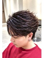 アイトーキョープラスシー 横浜(AI TOKYO+Sea)&nbsp;横浜/オイルでも◎フェザーパーマ/ニュアンスパーマ毛流れパーマ