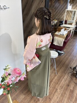 ルネッサンスヘアー ラファエロ(RAFFAELLO) 卒業袴