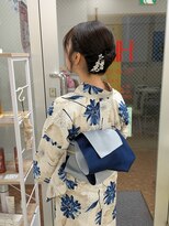 ヒデ美容室&nbsp;浴衣ヘアセット～