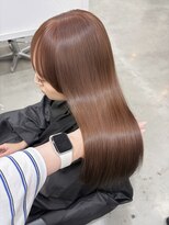 キートス 高知店(kiitos) ライトニングで叶うミルキーグレージュ