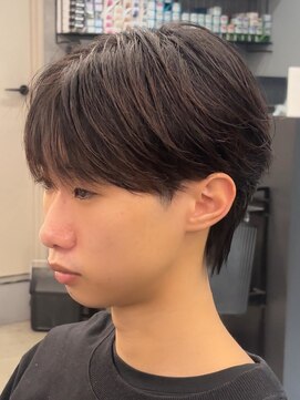 エルマーク 本山(L-MARK) マッシュヘア/フェザーパーマ/メンズヘア/men's