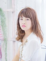 ネオリーブアオバ 高田馬場店(Neolive aoba)&nbsp;小顔ヘア★大人ヌーディーカラー　高田馬場　美容室