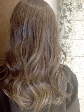 ラックスビー スカイ 大阪梅田店(LUXBE SKY) 外国人風×抜け感ベージュ　by林【LUXBE  大阪梅田店】