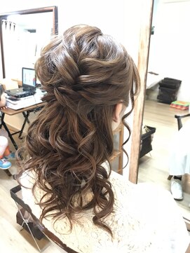 ロカット サロン(Roquat Salon) ブライダルWave hair strange 【ヘアアレンジ　立川/立川南/袴】