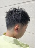 無造作ツーブロックショート☆