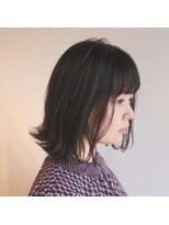 ツイギー 宮西店(TWiGGY)&nbsp;ミディアムヘアの外ハネに飽きてきたら