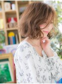 ★アシンメトリーグラマラスな無造作ふわミディ20代30代40代★6