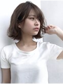 【GARDEN川谷】20代30代大人可愛い小顔ナチュラルボブ