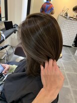 サロンドミルク 溝の口店(salon de MiLK) 品がある大人コントラストハイライト!