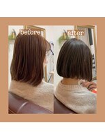 ディスオモテサンドウ 表参道(This OMOTESANDO)&nbsp;リアルサロンワークのbefore after