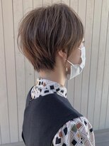 トップヘアーヒルズ 安城(TOP HAIR HILLS)&nbsp;ショートの中でも軽め！タイトショート！/ことりベージュ