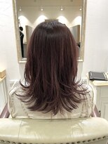 アンビエンテ(ambiente)&nbsp;ピンクブラウン　レイヤー　イルミナカラー【坂根】