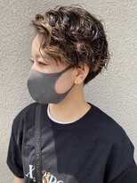 ヘアーデザイン ビビッド(HAIR DESIGN VIVID)&nbsp;ハイライト×パーマスタイル