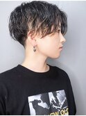 【morio池袋】20代30代パーマセンターパート刈り上げショート