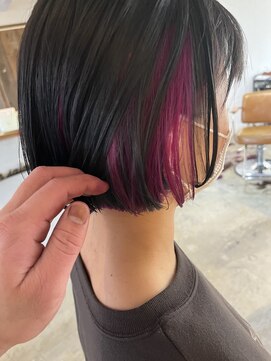 エムドットヘアーサロン(M. hair salon) ピンクバイオレット