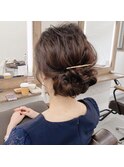 パーティヘアセット