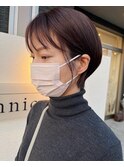 広瀬オススメ「ツヤ感UPチョコレート色に大人ショート♪」