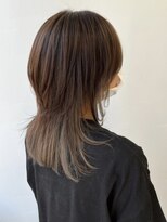 エヌポータル(N portal)&nbsp;ハイレイヤースタイル インナーカラー ベージュカラー