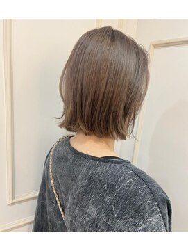 クロップ エス 湘南辻堂(crop es) 【crop es辻堂 藤田】ブリーチベージュカラー