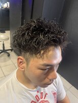 アウル 心斎橋(owl)&nbsp;ショート×ツイスト×ツイストスパイラル×刈り上げ×メンズ