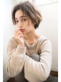 《イルミナカラー×TOKIOで作る》アッシュベージュショート
