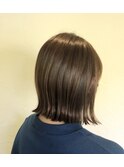 ぱつんとキュートボブ[東林間美容室/30代40代50代]