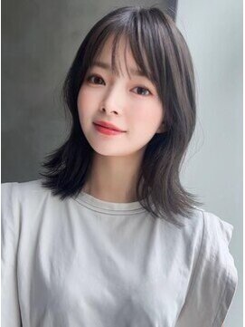 アグ ヘアー レシパ 星置店(Agu hair respa) 《Agu hair》ミントアッシュロブ×numberA.ベースケアミルク