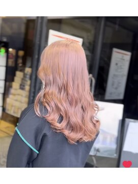 アップル(APPLE!) ピンクベージュ