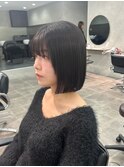 韓国/タッセルボブ/艶カラー/顔周り/千葉駅【白井愛海】