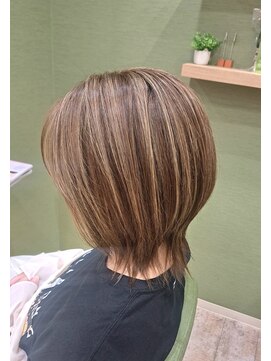 ジプソ(Gypso Hair salon) マッシュウルフ×ハイライト