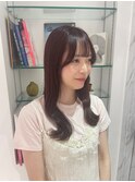 レイヤーカット/バイオレットピンク