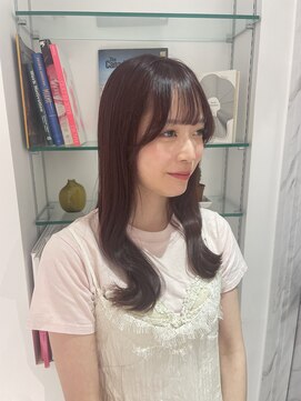 ビビディバビディブー 枚方ビオルネ店(Bibbidi.bobbidi.boo) レイヤーカット/バイオレットピンク