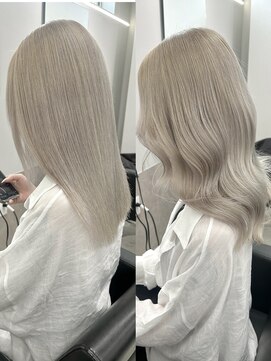 ジゼル(GiseL) ミルクティー　ホワイトベージュ　ケアブリーチ