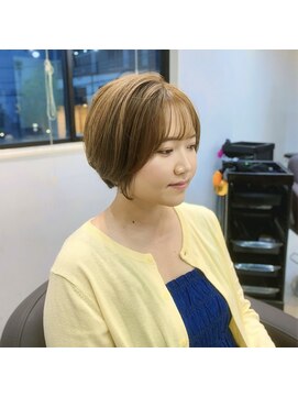 アオ 岡野 横浜(a-o) short hair