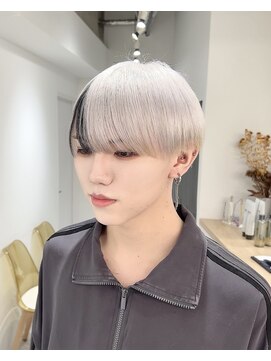 メンズペレ 渋谷(MEN'S PELE) ニュアンスパーマ/韓国マッシュ/スパイキーショート/渋谷